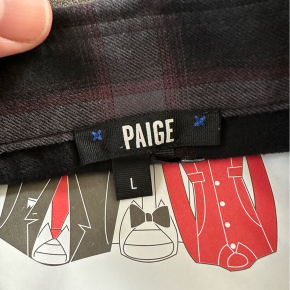 Paige Men’s button down, size L - Picture 2 of 4